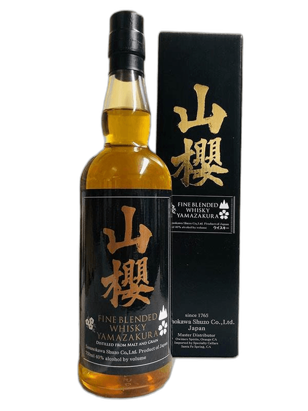 Yamazakura Fine Blended Whisky Distilled From Malt And Grain